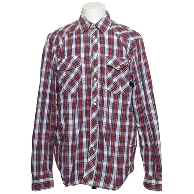Chemise en flanelle (Rouge, Blanc, Noir) de Big Star Coton