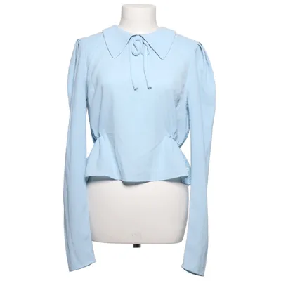 Bluse (Blå) fra Custommade Elastan, Genanvendt polyester
