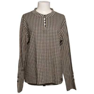 Bluse (Beige, Sort) fra Rabalder Bomuld