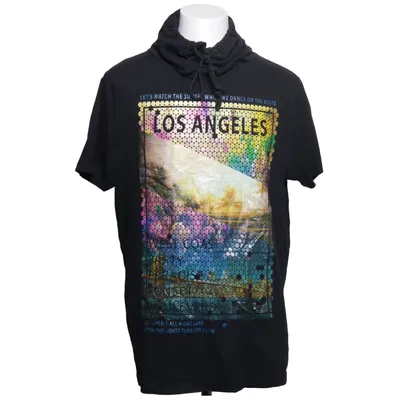 T-shirt (Black, Multicolored) from Mauro Ferrini Cotton