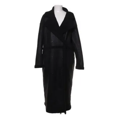 Shearling jas (Zwart) van Monki Polyester