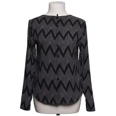 Blouse (Black, White) from Smashed Lemon Elastane, Polyester