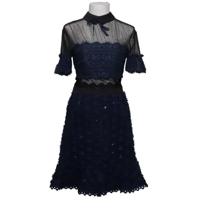 Dress (Blue, Black) from Three Floor Elastane, Polyamide, Polyester