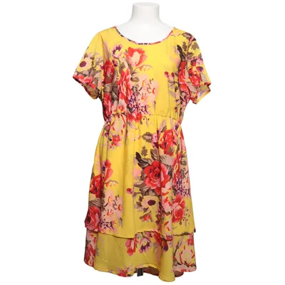 Robe (Jaune, Rouge, Multicolore) de Floryday
