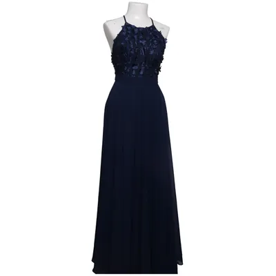 Robe de soirée (Bleu) de Marie Lund Élasthane, Polyester