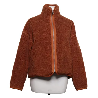 Fleece jacket (Brown) from Weekday Acrylic, Polyester, Wool
