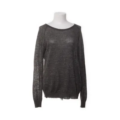 Tröja (Grå) från Siste's Akryl, Alpackaull, Linne, Ull