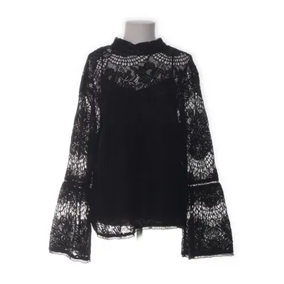 Blus (Svart) från H&M Modern Classic Polyamid, Bomull, Polyester