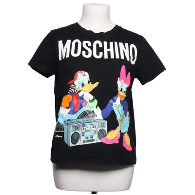T-shirt (Sort) fra H&M x Moschino Bomuld