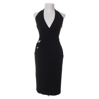 Halterneckklänning (Svart) från Karen Millen Viskos, Polyester