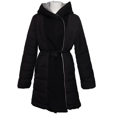 Vinterfrakke (Sort, Grå) fra Ipekyol Polyester, Uld