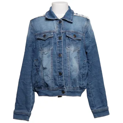 Spijkerjas (Blauw) van Yigga Katoen, Elastaan, Polyester