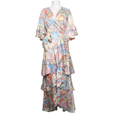 Robe portefeuille (Multicolore) de By Malina Polyester recyclé