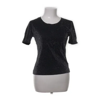 T-shirt (Svart, Silverfärgad) från Double