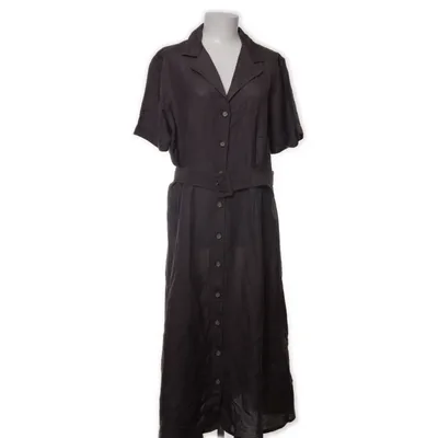 Skjortklänning (Grå) från Rabalder Linne, Viskos