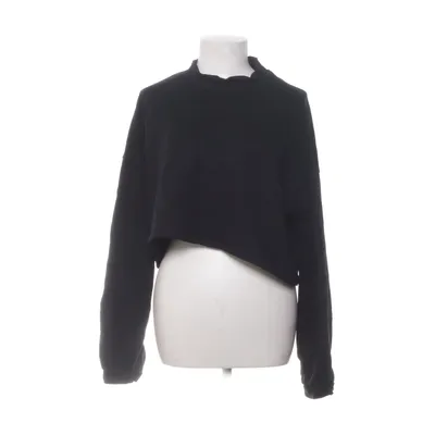 Crop top (Zwart) van Les Lunes Organisch katoen, Elastaan, Viscose