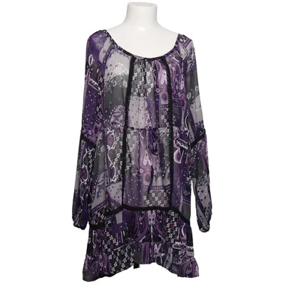 Dress (Purple, Multicolored) from THEA 42 plus Polyester