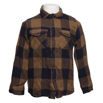 Chemise en flanelle (Bleu, Marron) de Zara Boys Coton