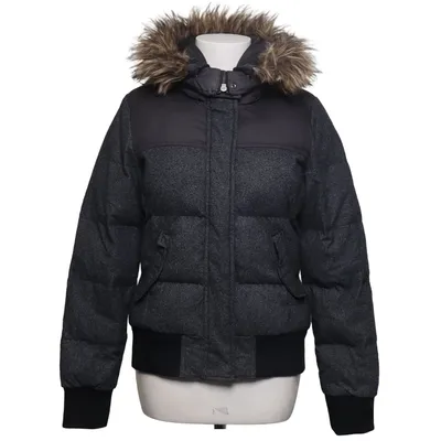 Winter jacket (Gray, Black) from Adidas Neo Acrylic, Cotton, Elastane, Polyamide, Polyester