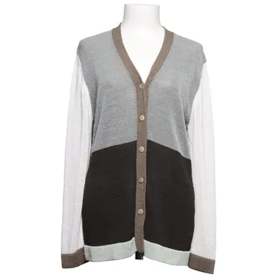 Cardigan (Gris, Noir, Blanc, Marron) de Public Polyester, Viscose