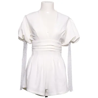 Jumpsuit (Wit) van GiorGia Elastaan, Polyester