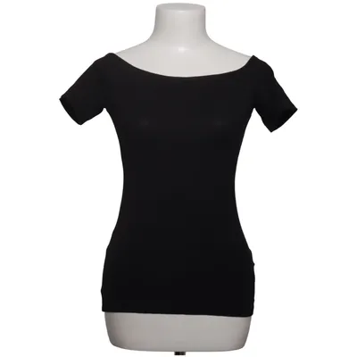 Top (Sort) fra H&M Basic Bomuld, Elastan