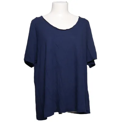T-shirt (Bleu) de Lane Bryant Coton, Modal