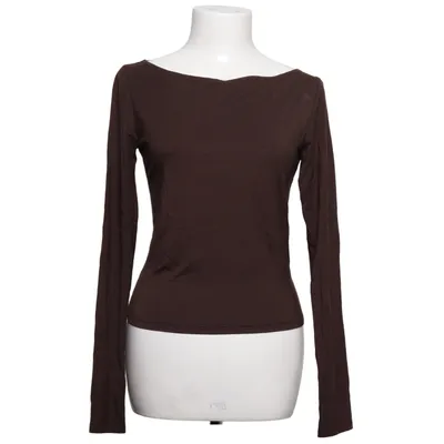 Langarmshirt (Braun) von Reformation Elasthan, Lyocell