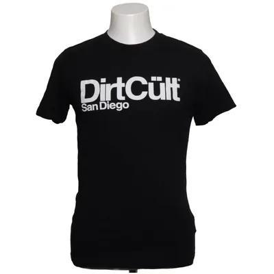 T-shirt (Noir, Blanc) de DirtCult Coton
