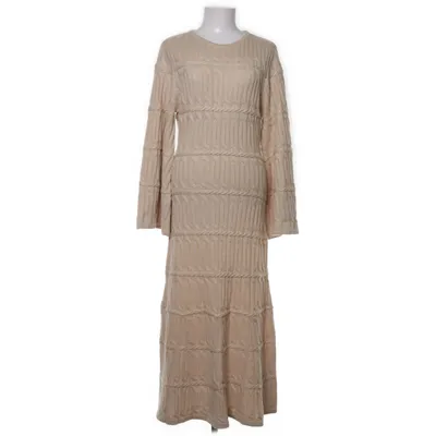 Långklänning (Beige) från By Malina Akryl, Ull