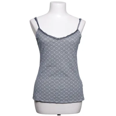 Tank Top (Blue, White) from Geddes and Gillmore Cotton, Elastane