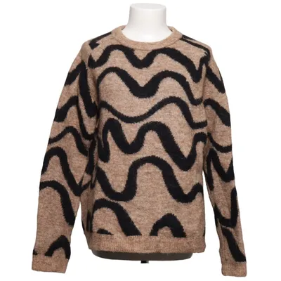 Strickpullover (Beige, Schwarz, Mehrfarbig) von Carin Wester Acryl, Alpakawolle, Elasthan, Polyamid