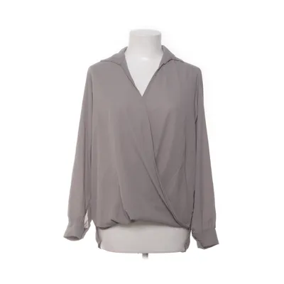 Bluse (Grå) fra William de Faye Polyester, Silke