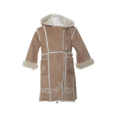 Shearling jas (Beige) van Monsoon Acryl, Polyester
