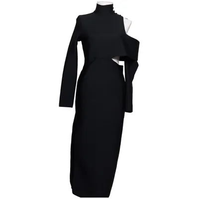 Robe longue (Noir) de Bella Barnett
