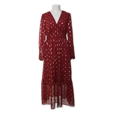 Kjole (Rød, Guld) fra FS Collection Polyester
