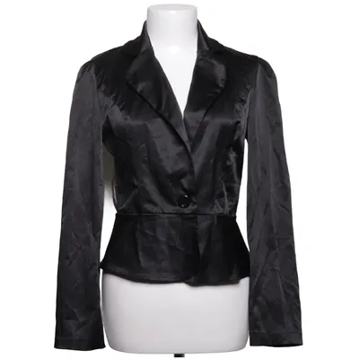 Blazer (Black) from Lulumary Cotton, Elastane, Polyester