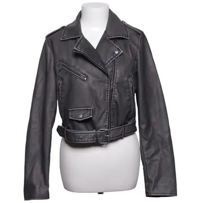 Veste de motard (Gris) de Stradivarius Polyester