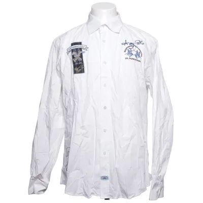 Shirt (Wit) van La Martina Katoen