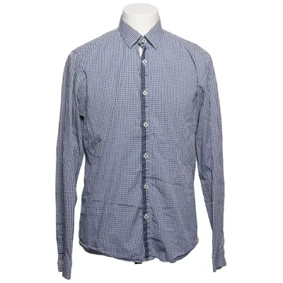 Chemise (Bleu, Blanc) de Ljung Coton, Élasthane