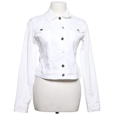 Veste en jean (Blanc) de Milla Coton, Élasthane