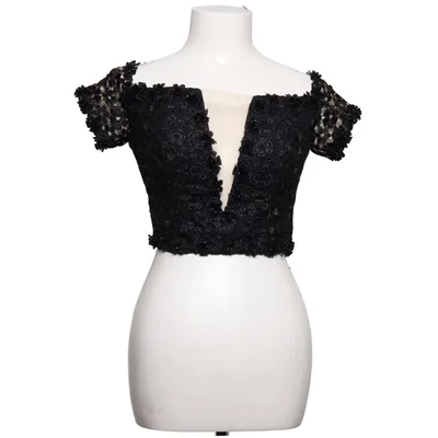 Crop top (8610) van Pretty Dress Elastaan, Polyester