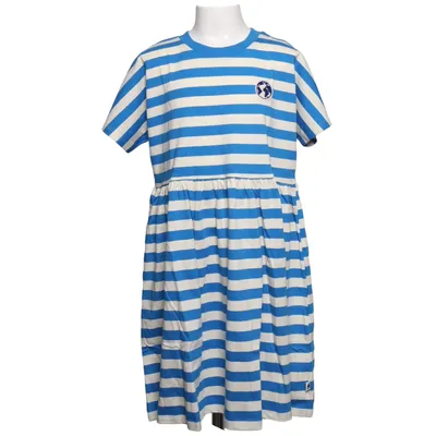 Dress (Blue, White) from Mini Rodini Organic cotton