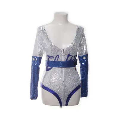 Fancy dress (Silver, Blue) from Smiffys Polyester
