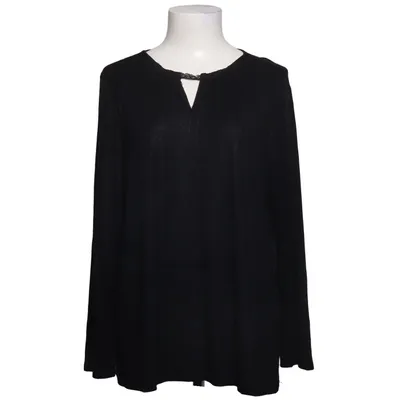 Blouse (Noir) de Zero Élasthane, Viscose