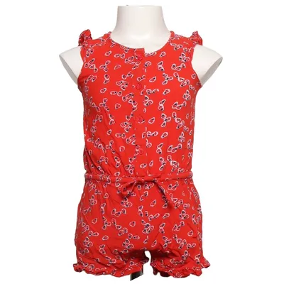 Byxdress (Röd, Vit, Svart) från Losan Viskos