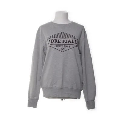 Collegetröja (Grå, Lila) från Idre Fjäll