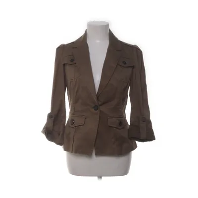 Blazer (Brown) from Mango Suit Cotton