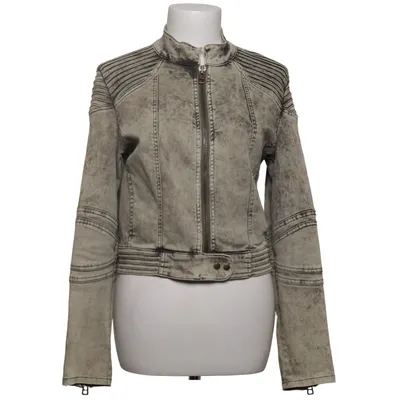 Jakke (Grå) fra Mango Jeans Bomuld, Elastan