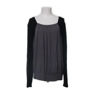 Blouse (Gray, Black) from DJT Elastane, Viscose